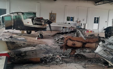 CJNG desata ataques simultáneos en Michoacán; dejan tres muertos, un autobús incendiado y avionetas destruidas