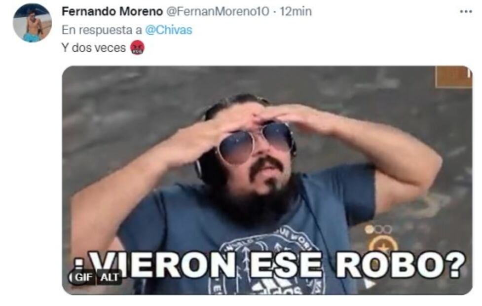 Chivas empata con Toluca por polémicas arbitrales y los memes explotaron en redes