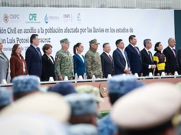 Gobierno de Hidalgo reconoce labor de fuerzas armadas y de Protección Civil por labores de ayuda tras intensas lluvias y desborde de ríos