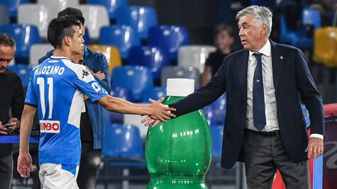 'Chucky' Lozano llegaría al Everton; Carlo Ancelotti lo rescataría