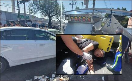 Automovilista se estampa contra puesto de tacos en Chabacano; reportan 9 lesionados