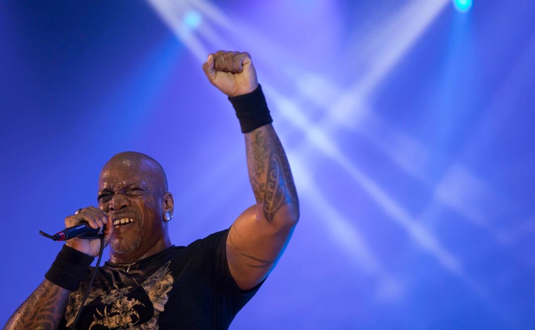 Derrick Green vocalista de Sepultura. Foto: Archivo