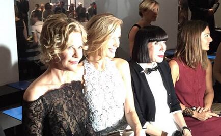 Meg Ryan 'estrena rostro' en la París Fashion Week