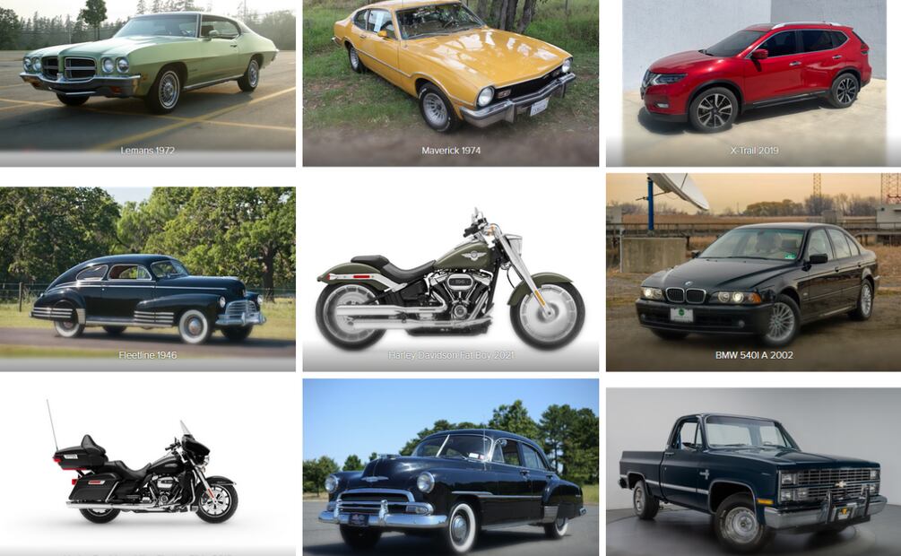 Colección de 18 vehículos de Francisco Javier Antonio Martínez, exdirectivo del Sistema Portuario Nacional detenido y asociado con huachicoleros (06/09/2025). Foto: Mexicanos contra la Corrupción