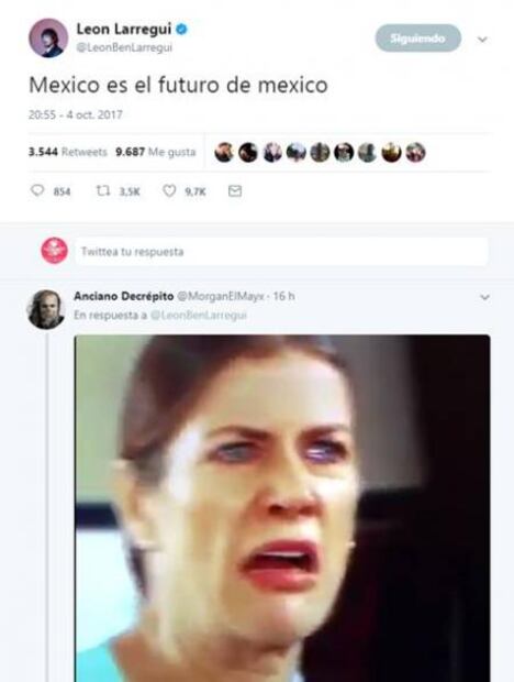 León Larregui desata burlas y memes en Twitter