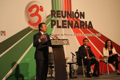 Temas del PRI son consignas que se reciben y cumplen: Camacho