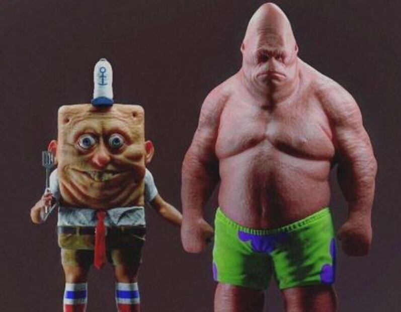 Así se vería "Bob Esponja" si fuera real