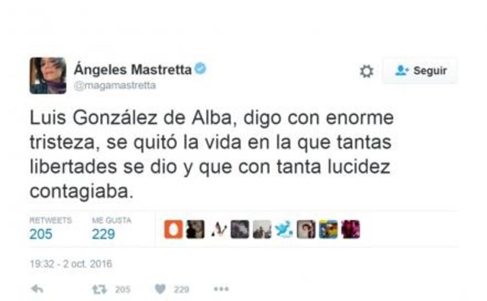Fiscalía de Jalisco confirma suicidio de Luis González de Alba