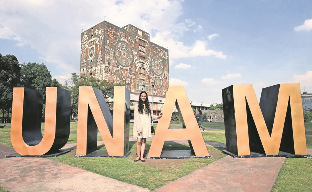 Estudiante de la UNAM. Foto: Archivo/EL UNIVERSAL 