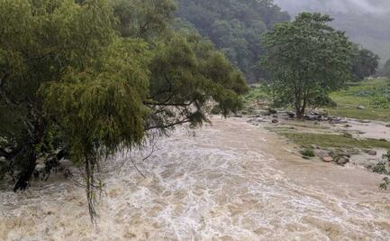 Intensas lluvias golpean norte de Veracruz; reportan saldo blanco