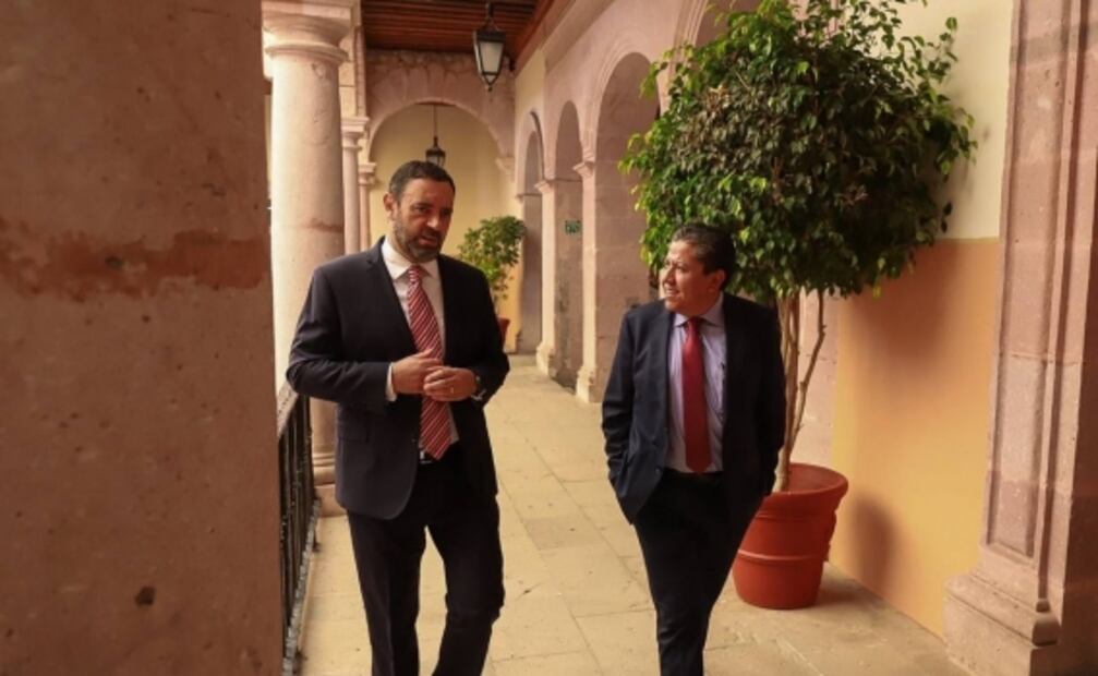 David Monreal y Alejandro Tello inician proceso de transición del gobierno de Zacatecas