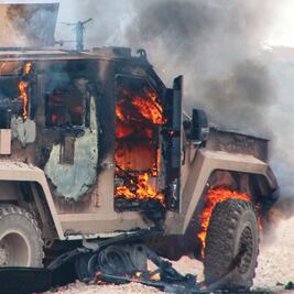 Fuerzas de EU sufren segundo ataque del EI en una semana en Siria