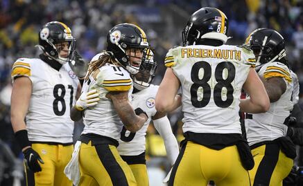 Los Steelers consiguen victoria ante los Ravens y están cerca de clasificar a Playoffs 