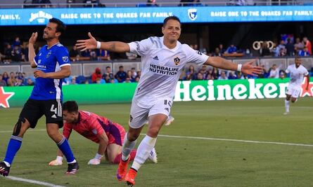 Javier Hernández, jugador de la semana en la MLS