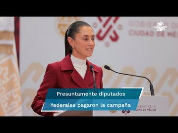 Claudia Sheinbaum se deslinda de espectaculares con la leyenda #EsClaudia