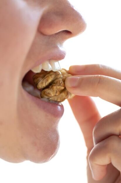 Advertencia sobre los frutos secos. Fuente: Freepik