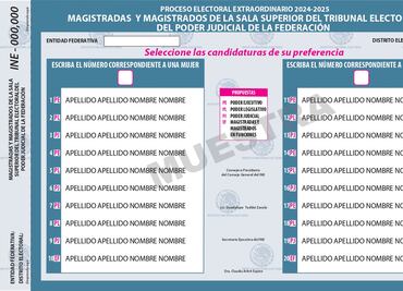 Oposición tunde diseño de boletas de elección judicial; “la lista definitiva la harán Monreal y Adán Augusto”, dice Döring
