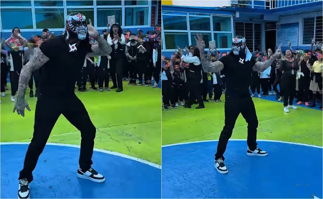 FOTO: ESPECIAL - Penta Zero Miedo regresa a la escuela en la que estudió la primaria