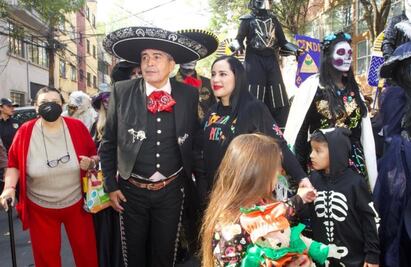 Así fue el desfile de Día de Muertos en la alcaldía Cuauhtémoc 