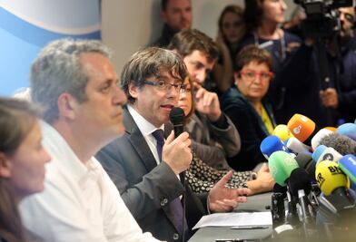Puigdemont señala que "nunca" dejará el Gobierno de Cataluña
