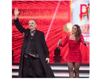 Critican en redes voz de Miguel Bosé en inicio de Pequeños Gigantes