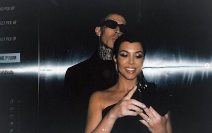 Así vivieron las primeras horas de matrimonio Kourtney Kardashian y Travis Barker