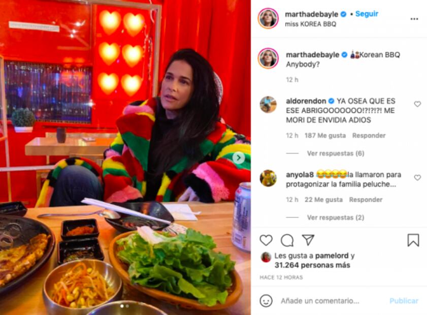 Esto vale el costoso abrigo que Martha Debayle presumió en Instagram