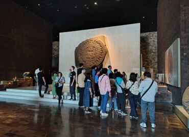 Reabre Museo de Antropología; visitantes disfrutan del patrimonio cultural mexicano con presencia de la Policía Auxiliar de la CDMX