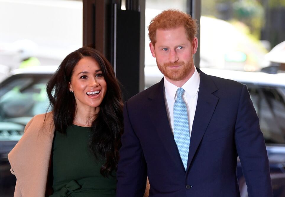 Meghan Markle nos sorprendió con uno de los vestidos más especiales de su armario Foto: REUTERS