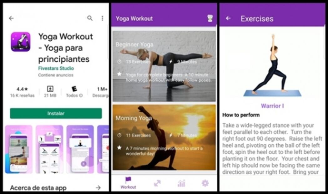 5 aplicaciones para aprender yoga en casa