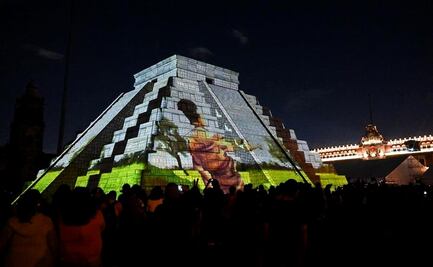 En qué horarios se puede ver la pirámide de Kukulcán en el Zócalo