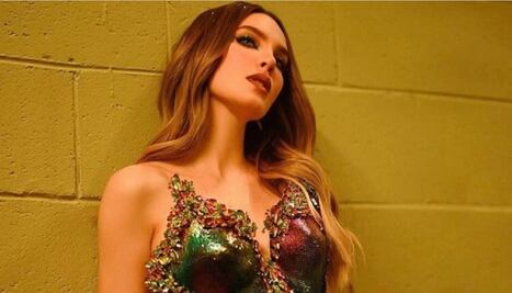 Las incendiarias imágenes de Belinda en un estudio de foto