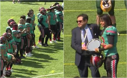 Selección Mexicana de futbol americano debuta con victoria; peleará el quinto lugar