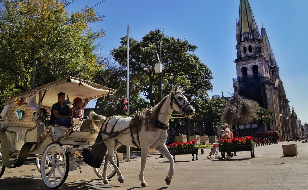 Plaza de Armas en Guadalajara, Jalisco