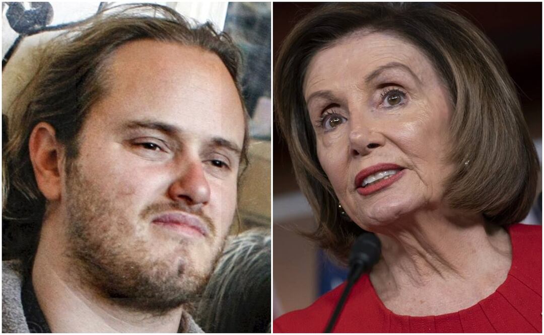 En octubre de 2022, David DePape atacó con un martillo en la cabeza al marido de Nancy Pelosi tras irrumpir en su domicilio en San Francisco, el jurado lo halló culpable de agredir a un familiar directo de un funcionario federal y de intento de secuestro de un alto cargo. Foto: EL UNIVERSAL