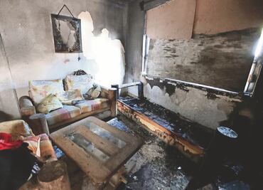 “El fuego acabó con todo en segundos”