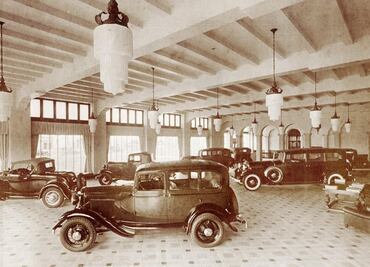 La querida fábrica de coches cerca de la Villa