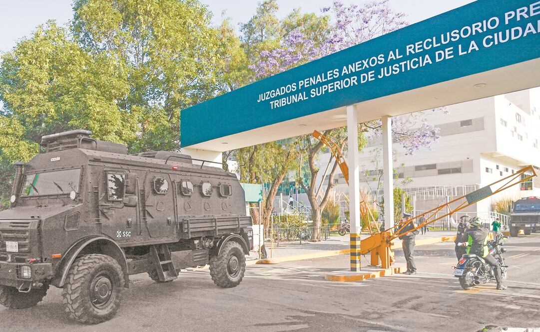 Este miércoles se realizaron las audiencias de los detenidos en la rodada en Tepito. Foto: Armando Martínez. EL UNIVERSAL
