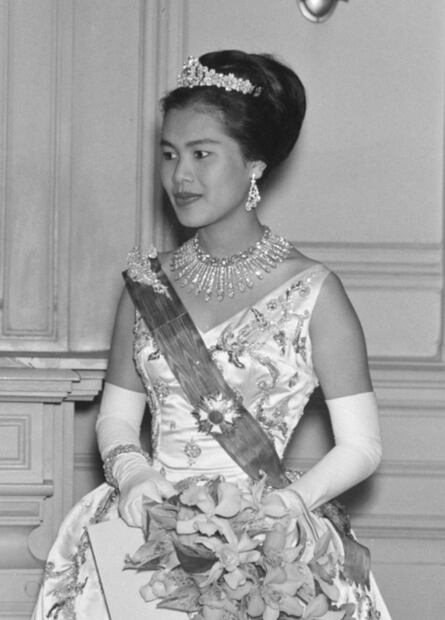 Sirikit Kitiyakara, reina consorte de 1950 a 2016.
Foto: Especial