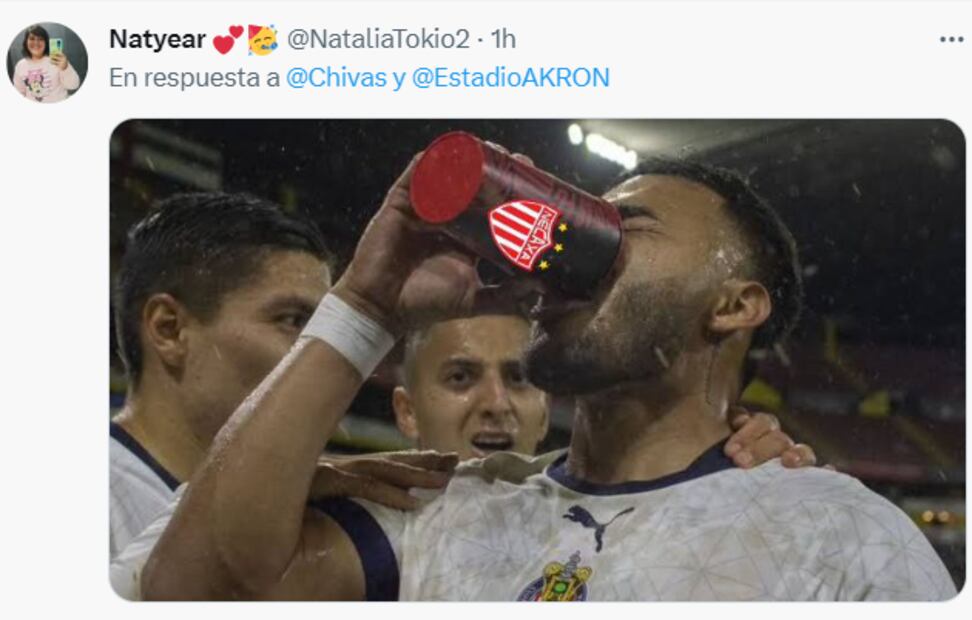 Chivas recibe memes tras victoria sobre el Necaxa