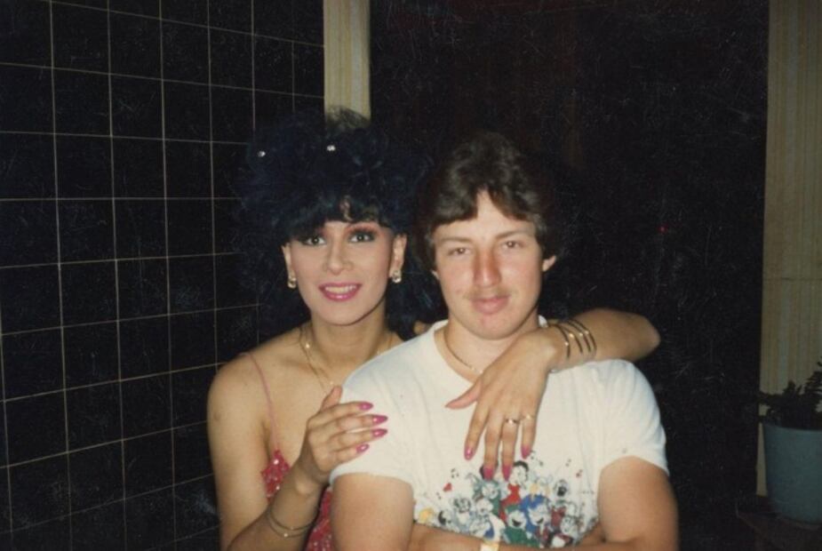 Terry Holiday y su pareja, 1986. Crédito: Archivo Memoria Trans México