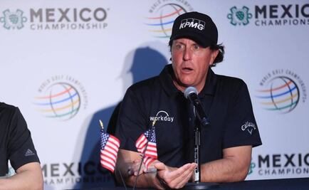 Tiger Woods me mantiene aquí: Phil Mickelson