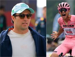 Checo Pérez felicita a Isaac del Toro, tras conquistar la etapa 17 del Giro de Italia; "qué orgullo", escribió