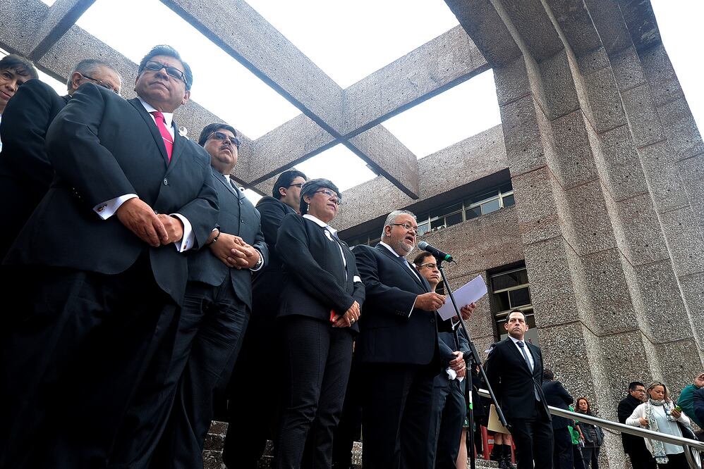 Magistrados contra la Ley de Remuneraciones (ARCHIVO. EL UNIVERSAL)