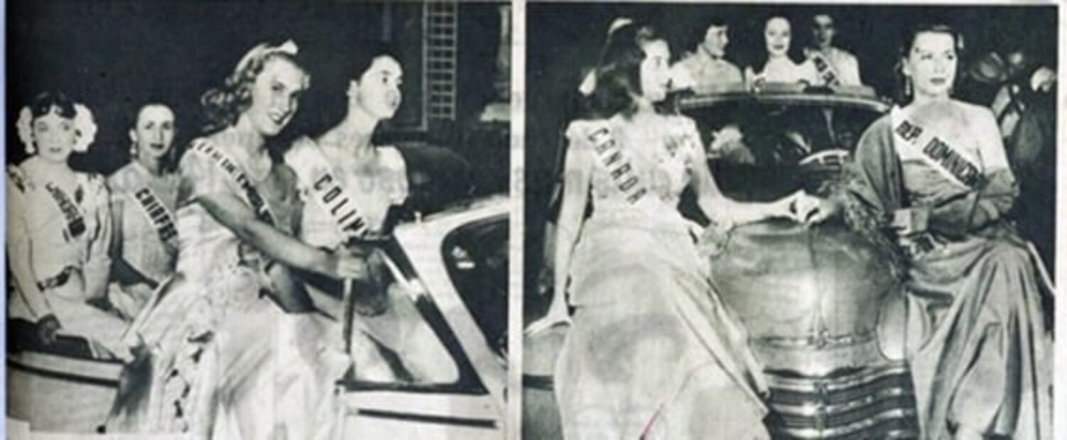 Cuando votaban para elegir Reina de la Primavera