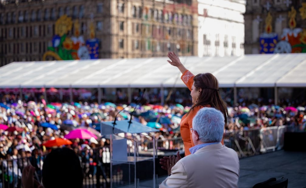 Las entregas tuvieron lugar en la plancha del Zócalo
Foto: Especial.