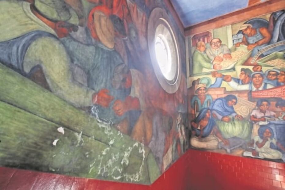 Nadie resguarda el arte del Mercado Abelardo Rodríguez
