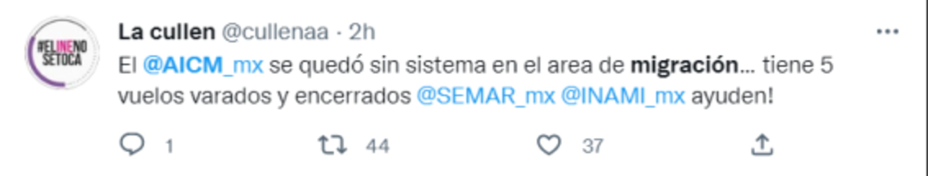 Colapsa AICM. Fallas en sistema de Migración y banco de niebla afectan operaciones