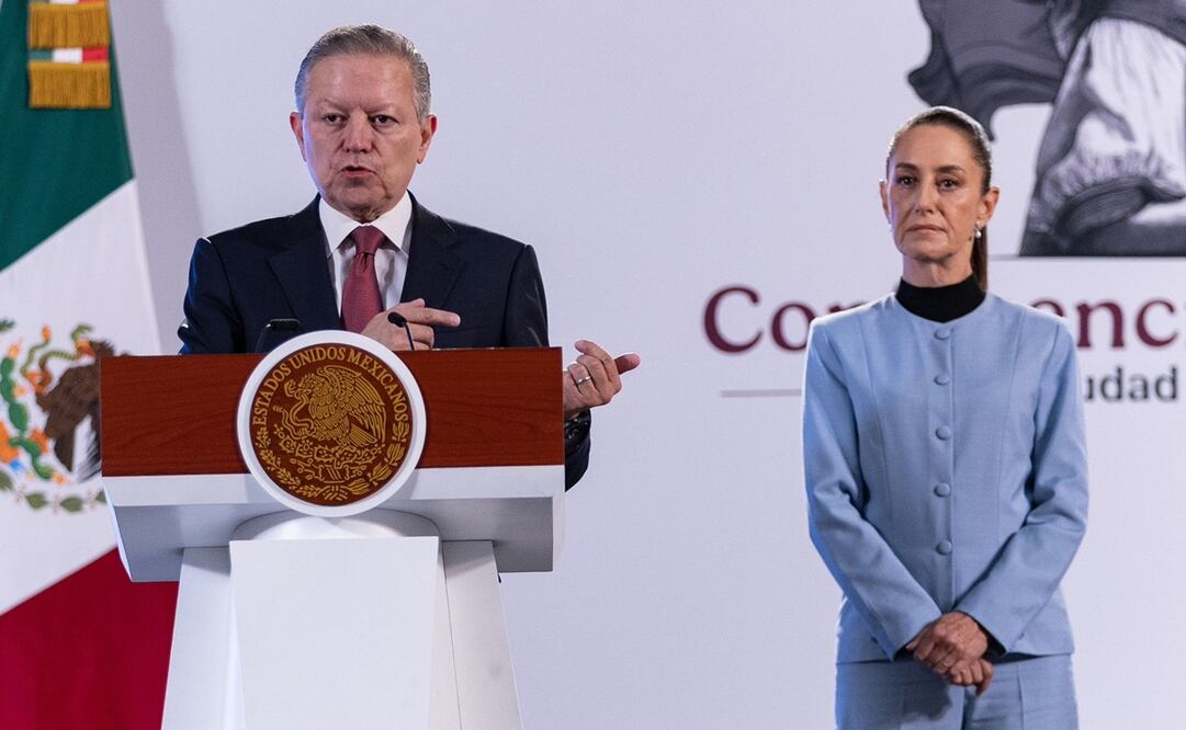 Arturo Zaldívar, coordinador general de Política y Gobierno de la Presidencia de México, explicó las “aparentes contradicciones” de la reforma al Poder Judicial. Foto: Hugo Salvador / El Universal