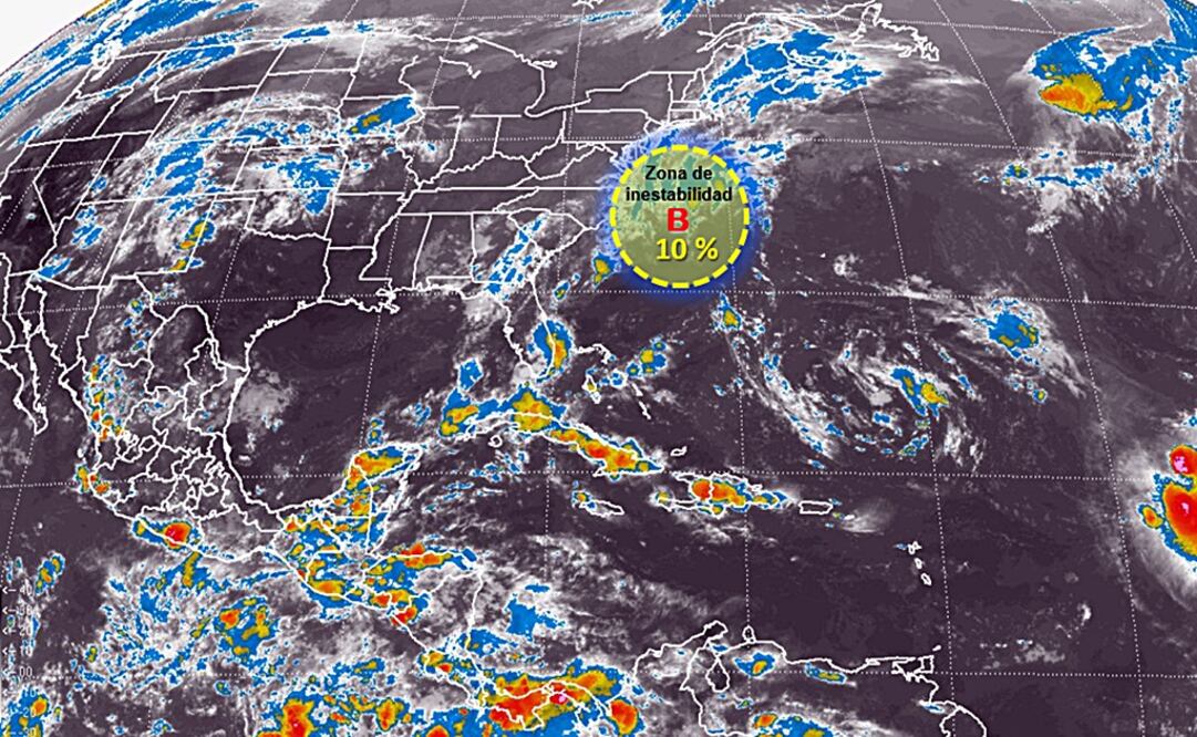 El Servicio Meteorológico Nacional sigue el desarrollo de una zona de inestabilidad en EU con potencial de afectar a nuestro país/Especial